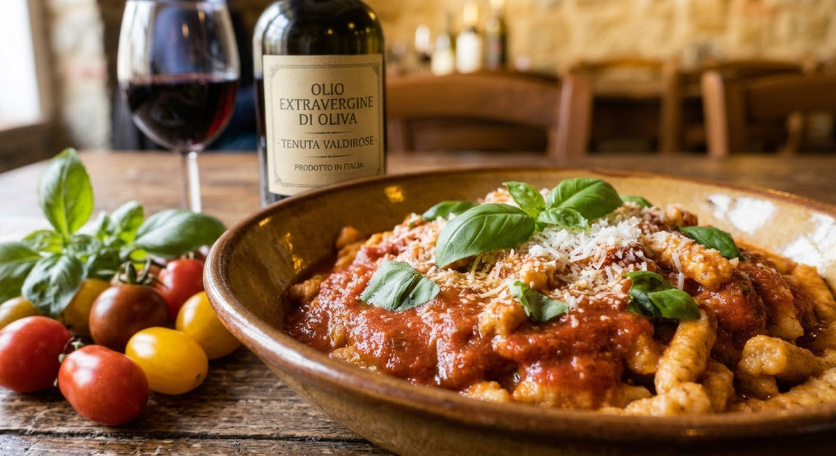 Passatelli en sauce Tomate & Basilic