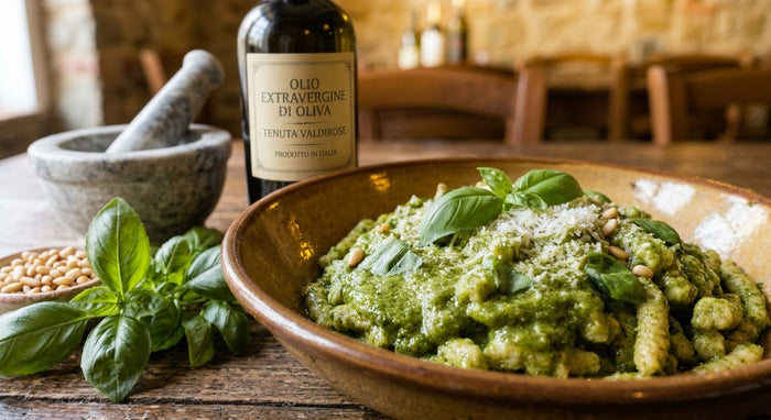 Passatelli en sauce Pesto Genovese