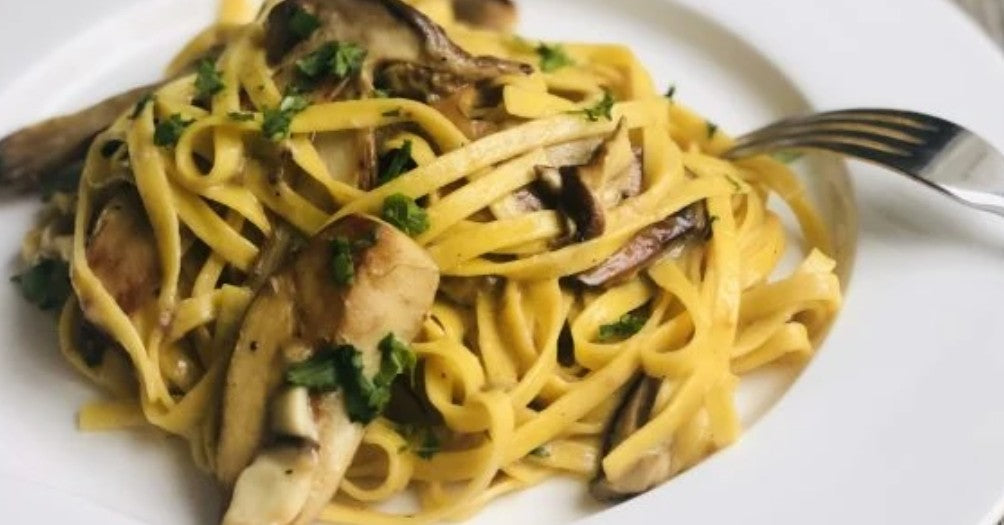 Taglioni avec Cèpes " Porcini trifolati " (100% végétarien)