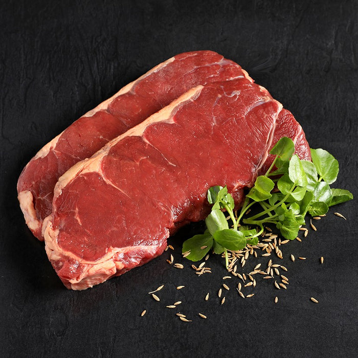 Entrecote (220g) grillé sur la fonte, parfumé au Romarin
