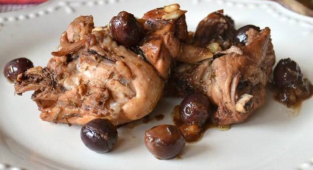 Rable de Lapin (3/400g) aux Olives Taggiasche denoiotte, une spécialité de la Maison- Sella di Coniglio