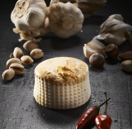 Burratina Fume' & Tomates sechees (100% Veggy) - Burrata Smoky & Dry Tomatoes